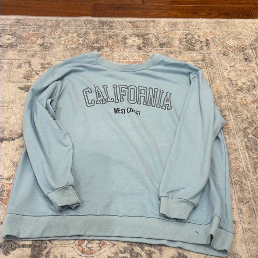 Light Blue California Sweatshirt